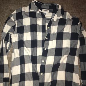 LIKE NEW! Navy Flannel Shirt